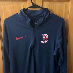 Red Socks Nike Quarter Zip
